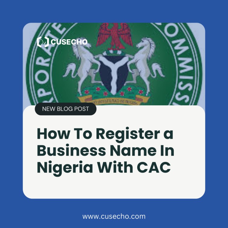 How to Register Your Business Name with CAC