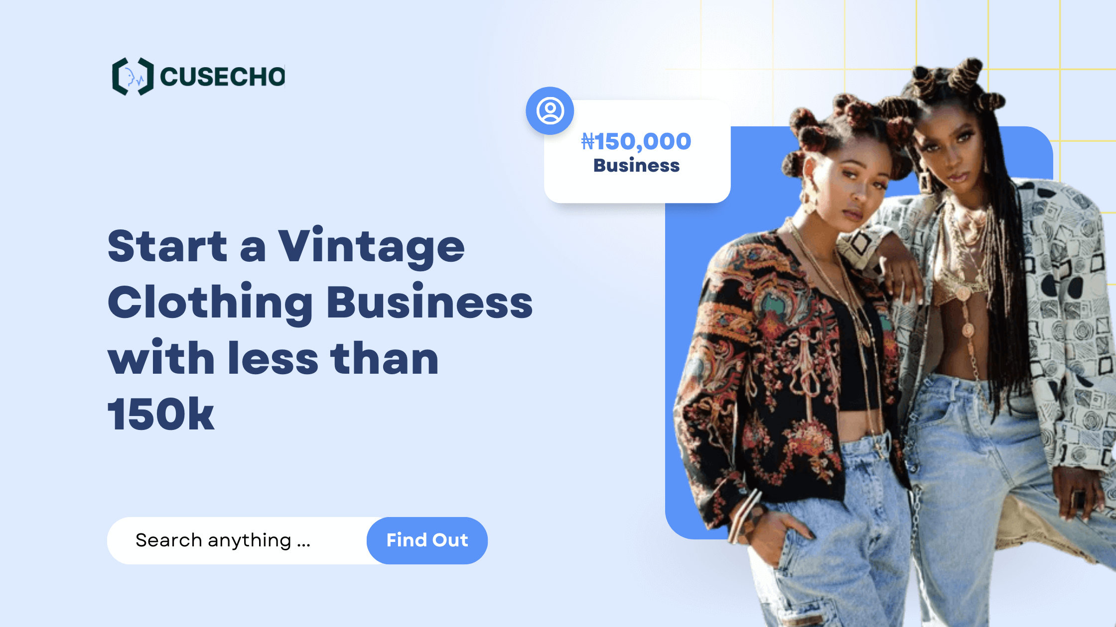 Start a Vintage Clothing Business with less than 150k